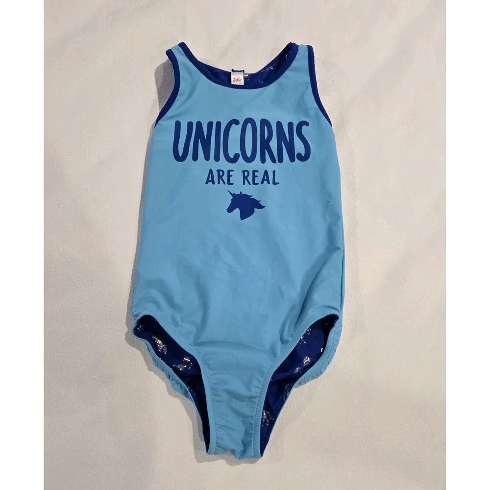 Justice Girl's Reversible Swimsuit 